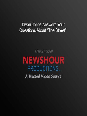 cover image of Tayari Jones Answers Your Questions About 'The Street'